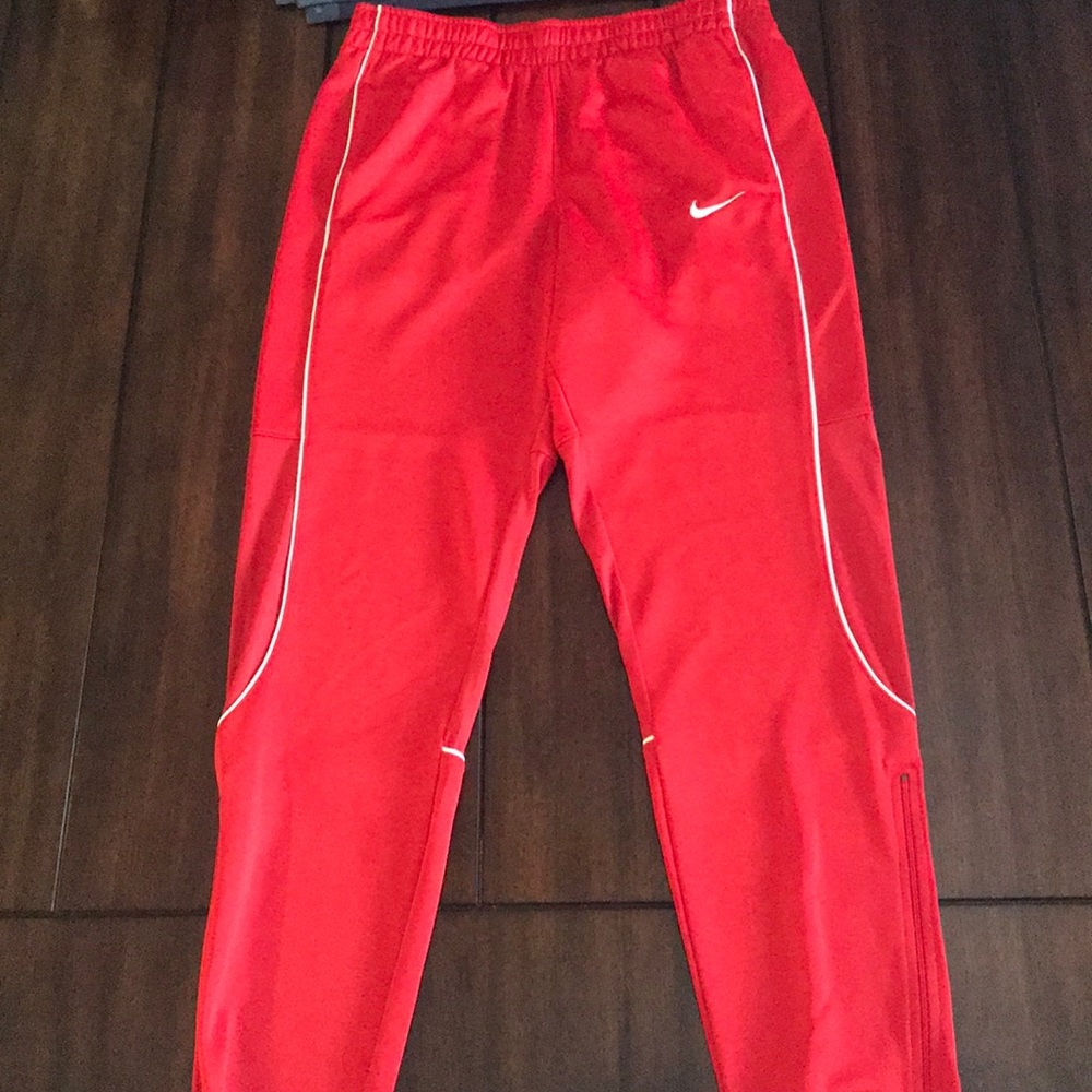 Red Nike Sweatpants